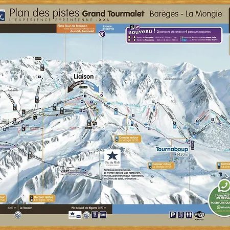 Cabine, Balcon, 5 Pers, Proche Pistes - Fr-1-404-355 Lejlighed La Mongie